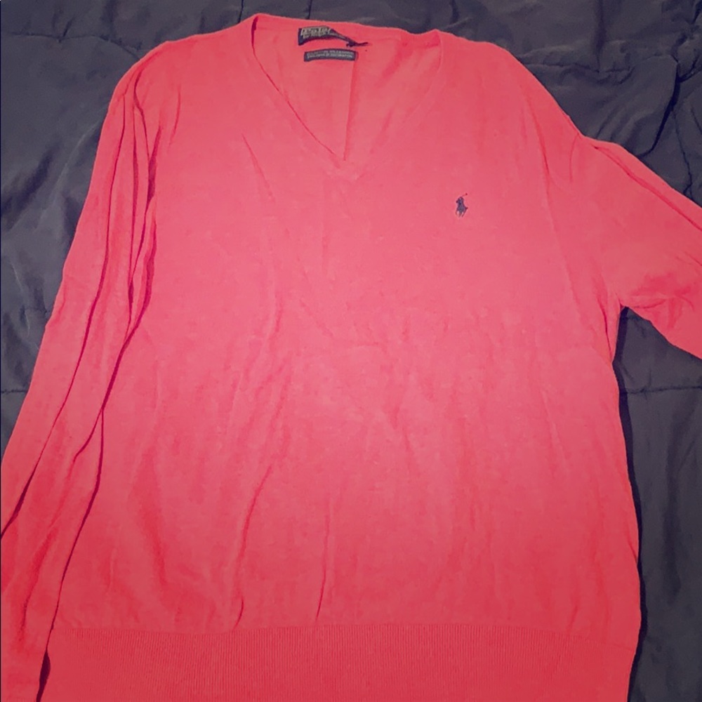 Polo V Neck Sweater